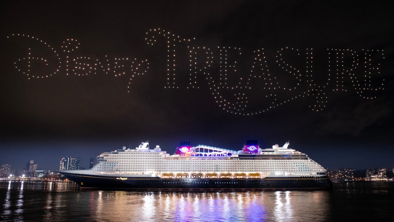 WATCH LIVE: The Disney Treasure Christening | Disney Cruise Line - YouTube