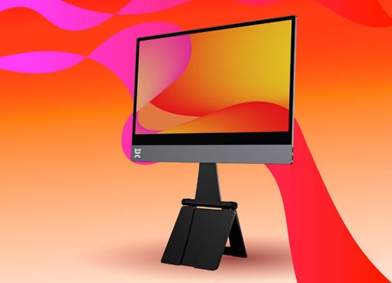 This ultra-lightweight portable 15.6-inch monitor and magnetic stand could be the ideal productivity accessory for professionals on the go