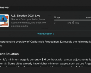 Perplexity AI Election