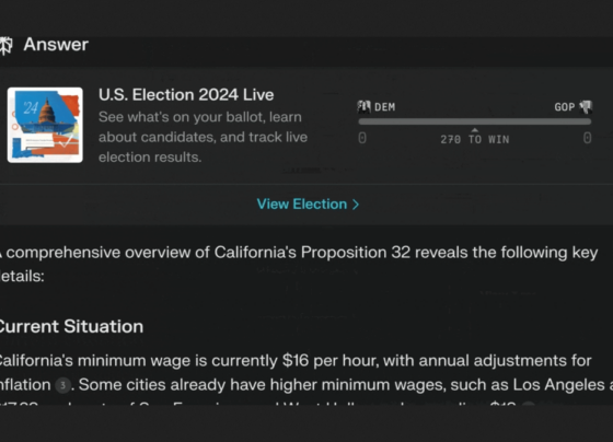 Perplexity AI Election