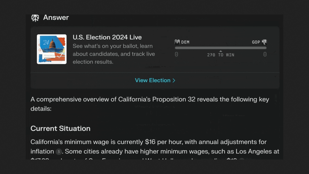 AI meets democracy on Perplexity AI’s new Election Information Hub