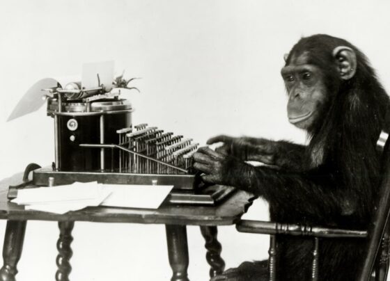 Could a monkey write Shakespeare before the universe dies?