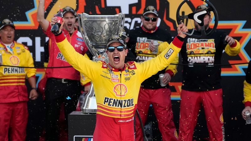 Joey Logano wins third career NASCAR Cup Series championship | CNN