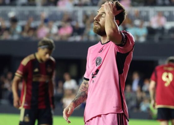 Lionel Messi and Inter Miami crash out of MLS playoffs in stunning loss to Atlanta United | CNN