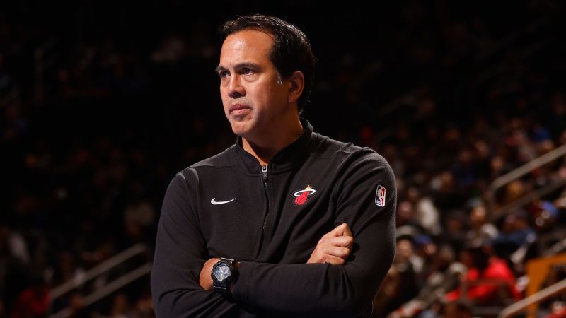 Miami Heat head coach Erik Spoelstra admits to ‘serious mental error’ that led to defeat against the Detroit Pistons | CNN