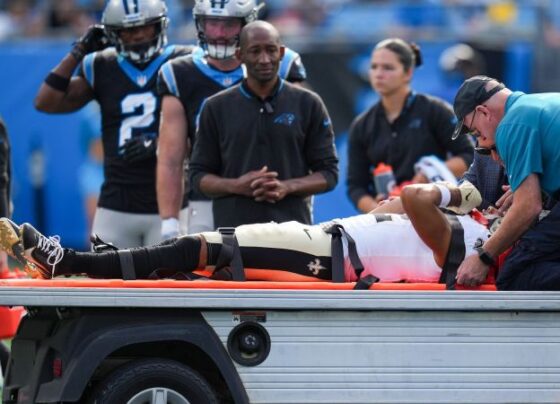 New Orleans Saints wide receiver Chris Olave released from hospital after suffering second concussion this season | CNN