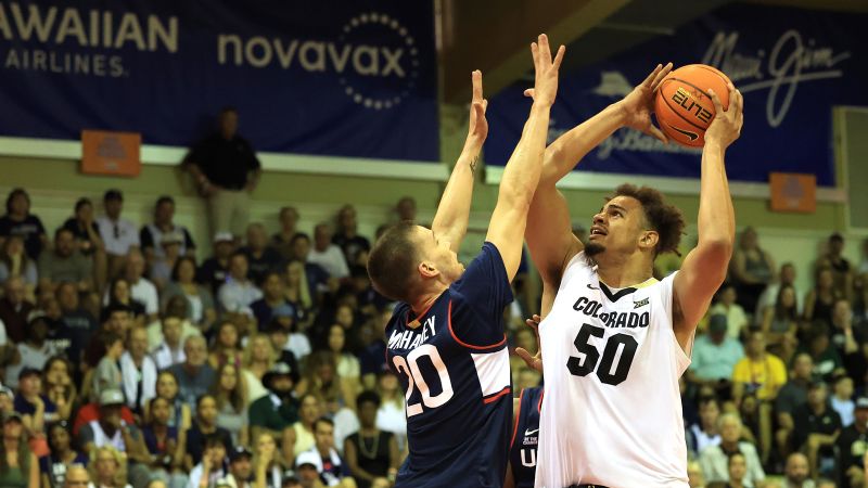 No. 2 UConn loses to Colorado for second defeat against unranked opponent in as many days | CNN