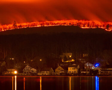 Parched fields and damaging blazes: The Northeast drought and wildfires in photos