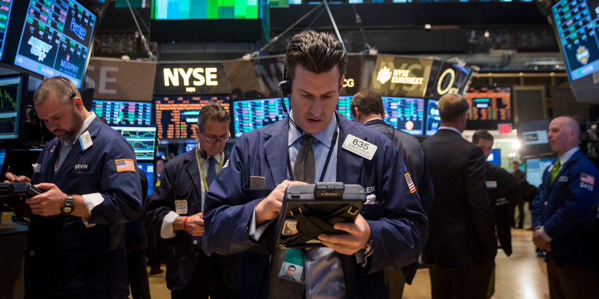 Stock market today: Dow soars 461 points while Nasdaq wavers as tech shares slip