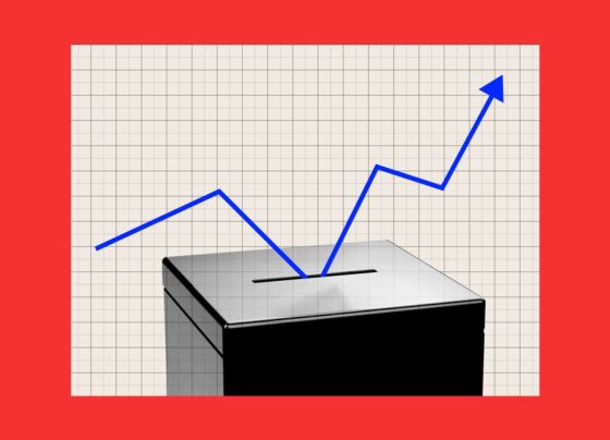 The incumbent party has historically won if stocks rally into an election. Here's why this time could be different.