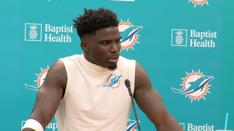 Traffic citations dropped against Miami Dolphins wide receiver Tyreek Hill | CNN