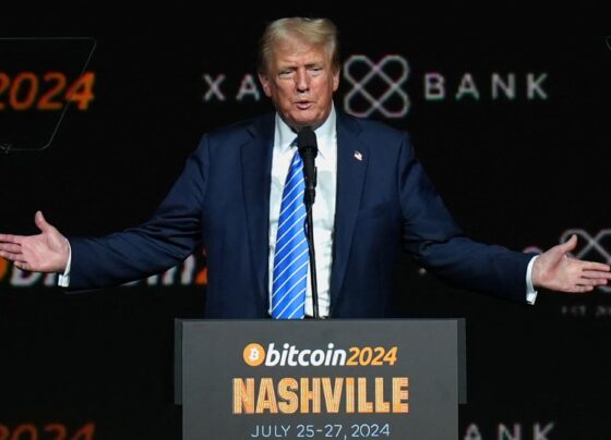 Trump Media in reported talks to buy crypto trading platform Bakkt, sending shares soaring