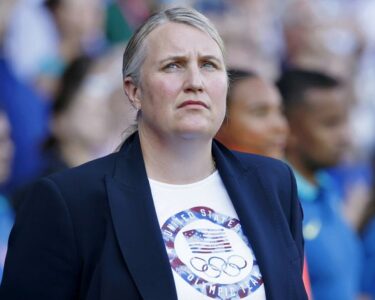 Hayes celebrates winning a fifth straight WSL title with Chelsea in May.