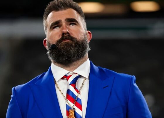 ‘I’m not proud of it’: Jason Kelce apologizes after video shows him spiking a cellphone after fan used a homophobic slur | CNN