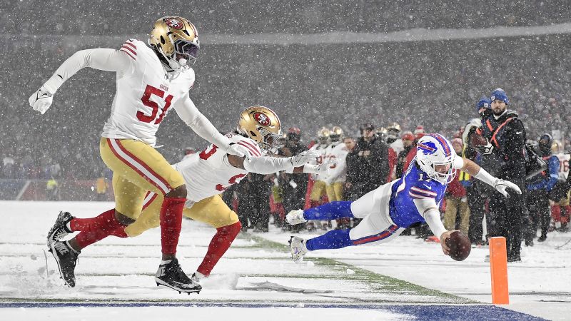 Bills clinch playoff spot after historic QB statline in snowy conditions, Steelers tie record: NFL Week 13 Sunday review | CNN