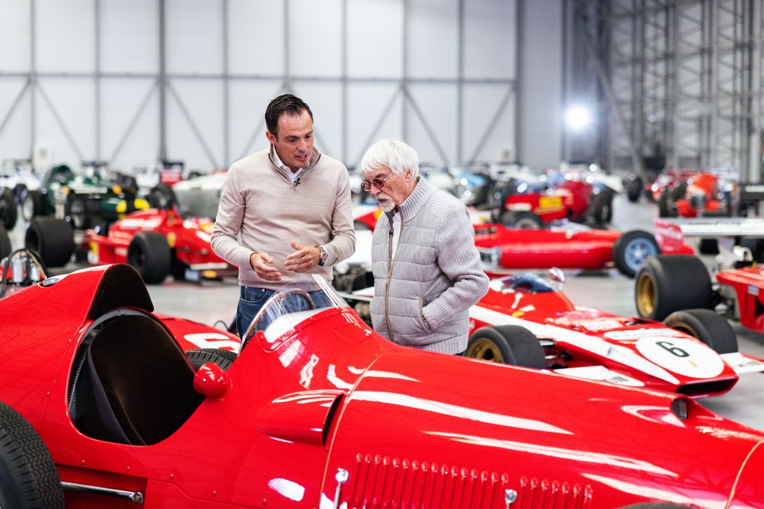 Ecclestone has entrusted Hartley Jr with selling the collection.