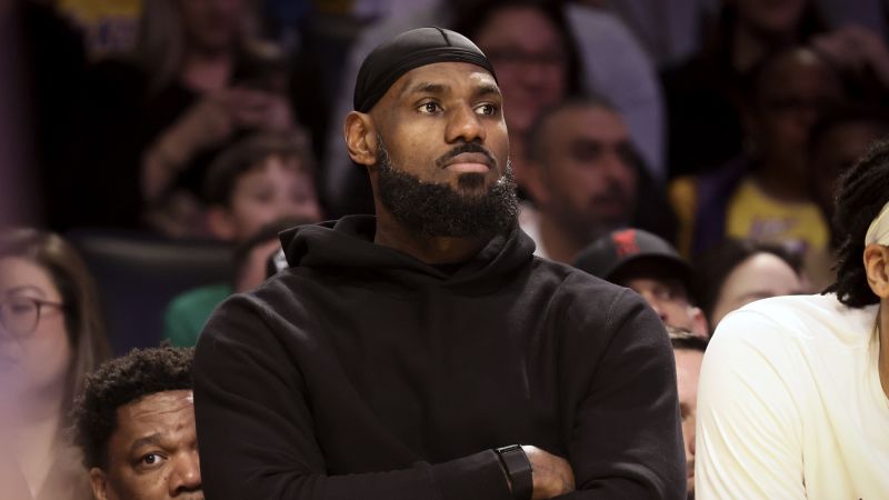 LeBron James to miss second straight game amid injury concerns and rumor mill | CNN