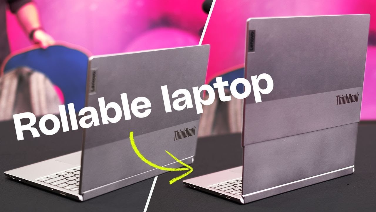 Lenovo made a rolling laptop - YouTube