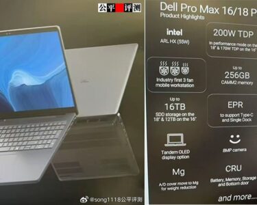 Could this be Dell's fastest laptop ever built? Dell Pro Max 18 Plus set to have 'RTX 5000 class' GPU capabilities and Tandem OLED display