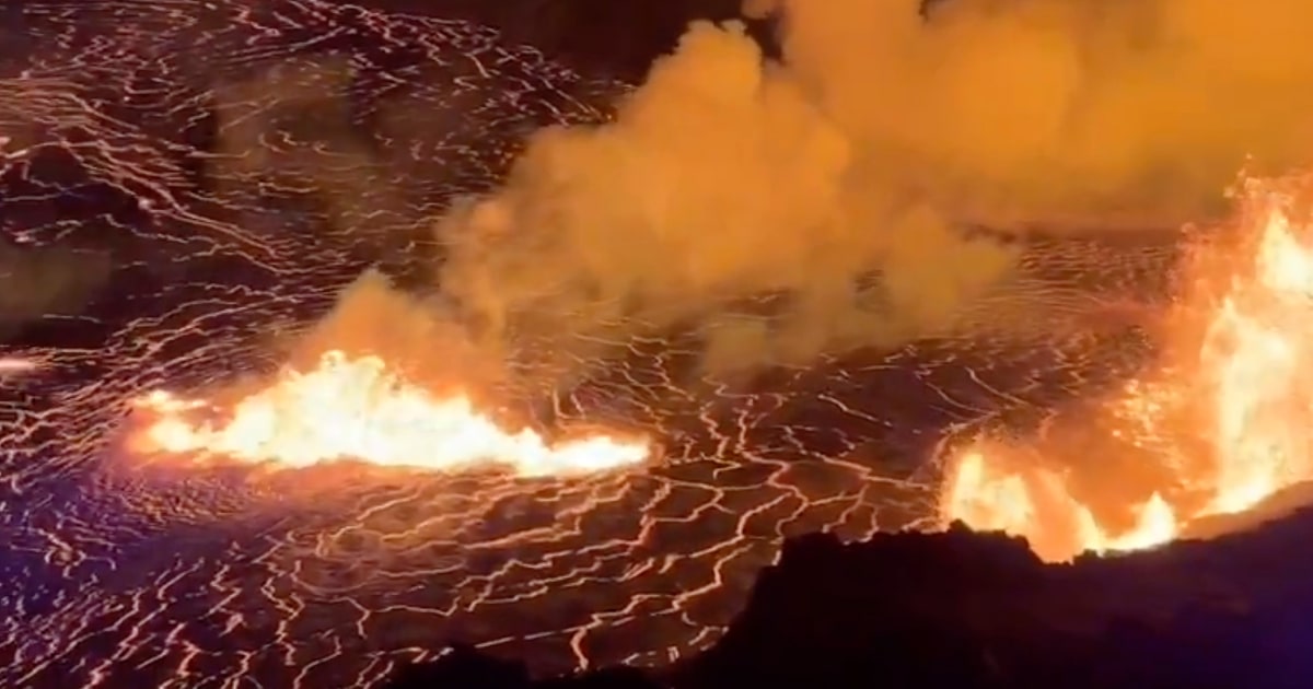 Hawaii’s Kilauea volcano is erupting —  again