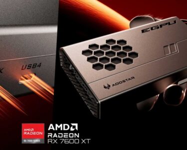 AMD is quietly cornering the eGPU market as yet another challenger brand launches two external GPUs based on AMD's RX 7600 XT and the RX 7600M; don't expect them to be cheap though