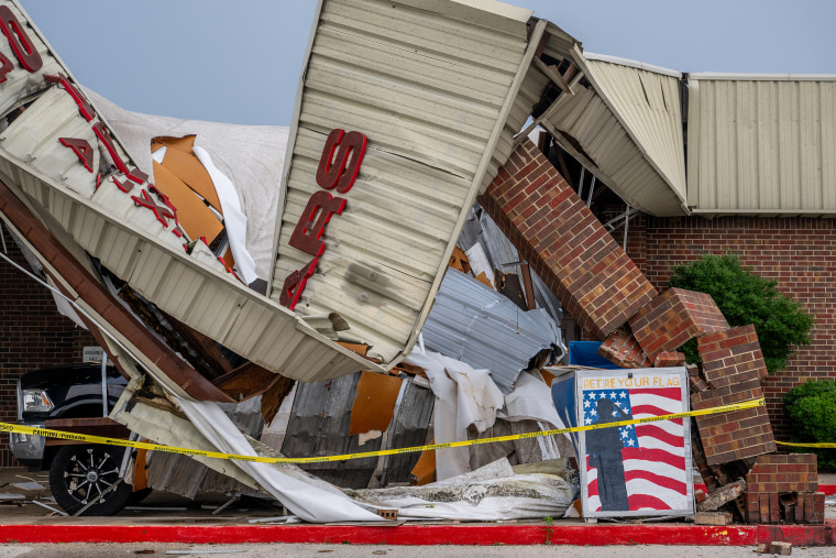 Tornado Causes Widespread Damage In Temple, Texas