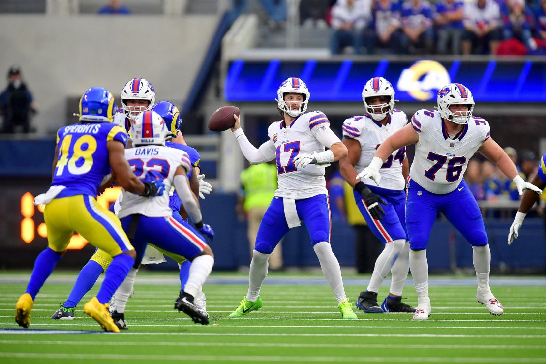 Led by quarterback Josh Allen (No. 17), the Buffalo Bills have booked their spot in the playoffs.