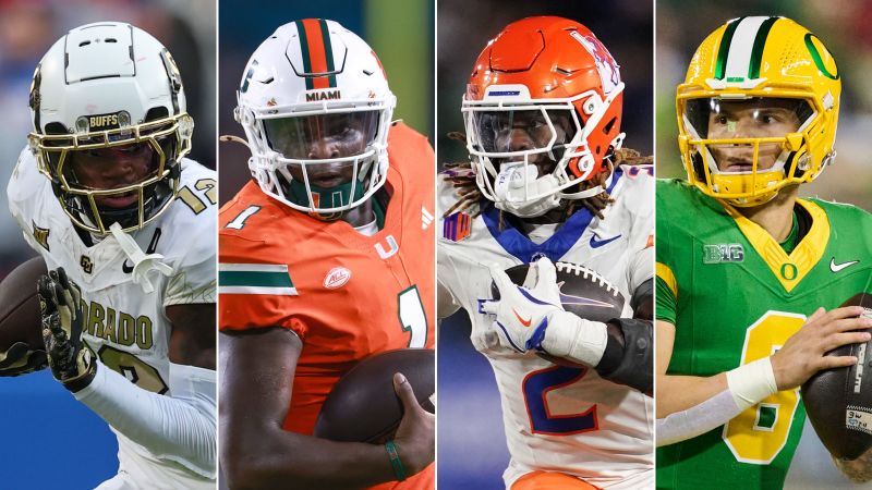 A two-way player, a running back and 2 quarterbacks announced as 2024 Heisman Trophy finalists | CNN