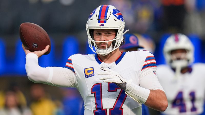 Buffalo Bills quarterback Josh Allen makes NFL history in thrilling loss to Los Angeles Rams | CNN