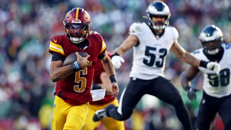 Historic Daniels performance snaps Eagles’ win streak, Bills survive slugfest and Penix Jr. shines: NFL Week 16 Sunday wrap | CNN