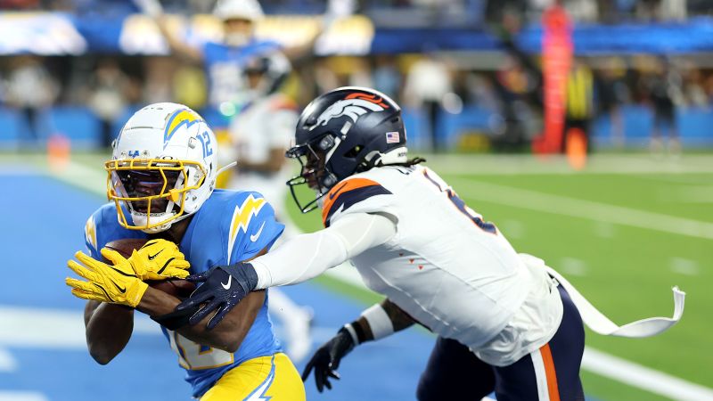 Los Angeles Chargers rally past Denver Broncos to bolster playoff chances in AFC West clash | CNN