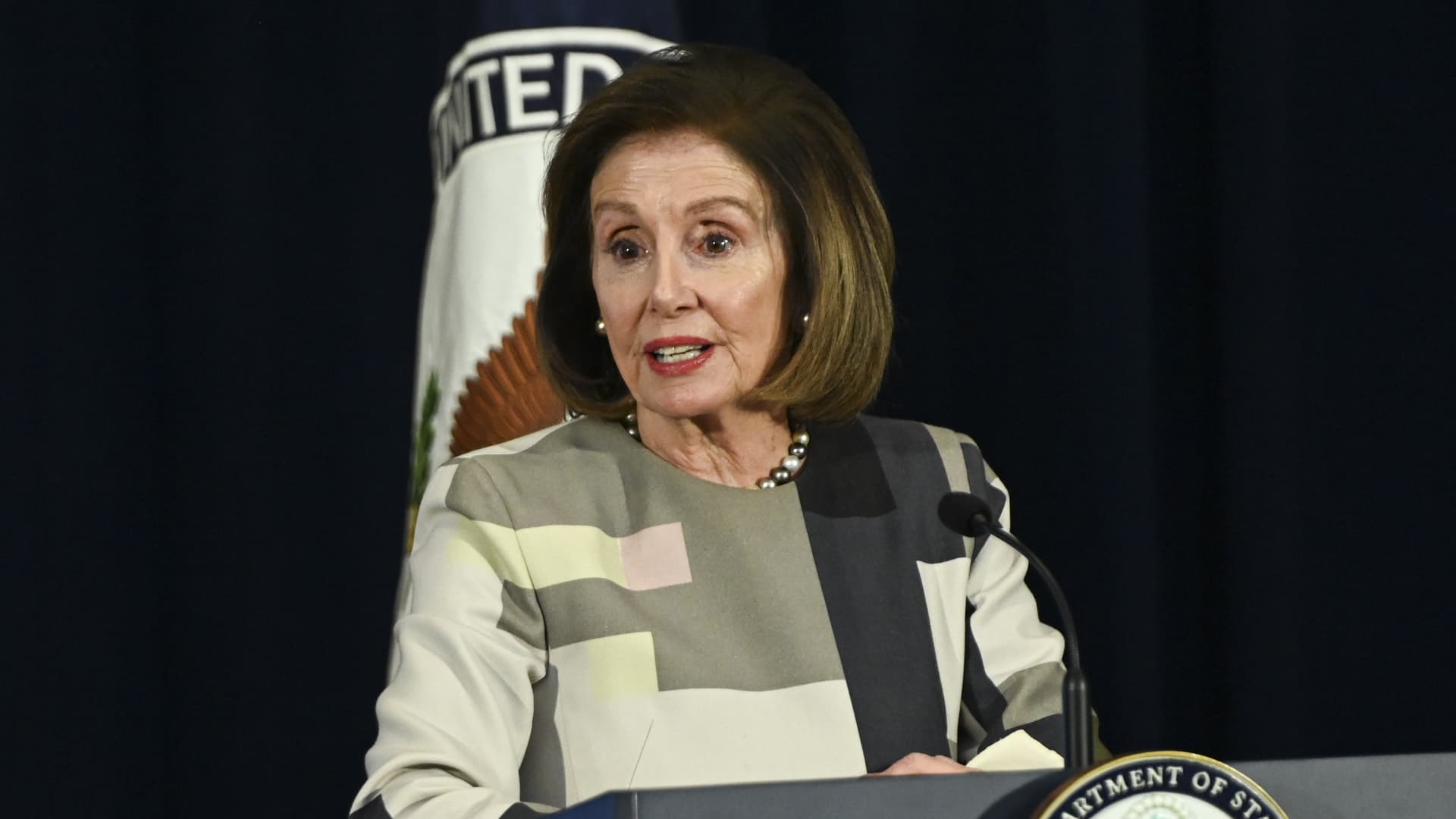 Nancy Pelosi hospitalized after injury in Luxembourg