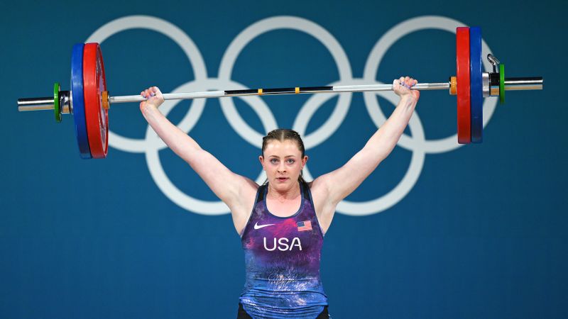 Olivia Reeves becomes first US lifter in 66 years to hold both world title and Olympic gold medal | CNN