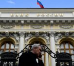 Russian central bank surprises markets by holding key rate at 21%