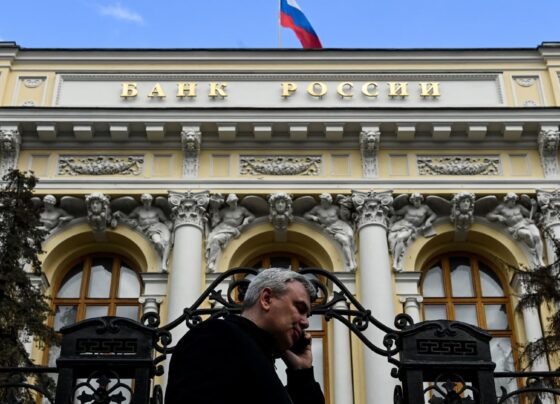 Russian central bank surprises markets by holding key rate at 21%