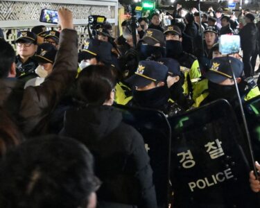 South Korean stocks rocked in U.S. trading after martial law declared