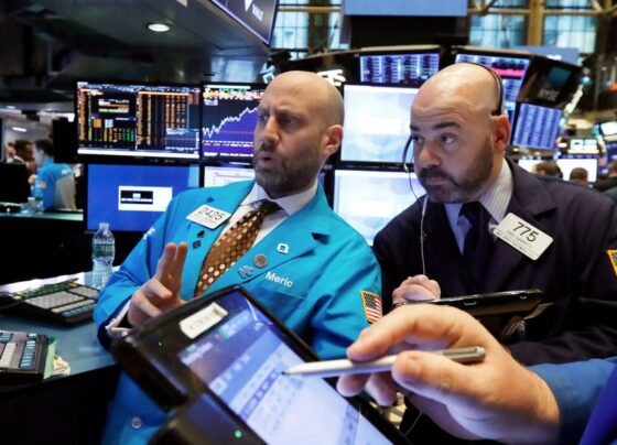 Stock market today: Indexes end lower as tech slips and bond yields rise after PPI