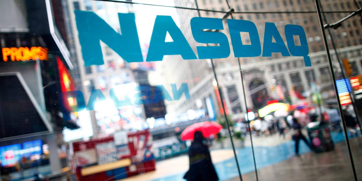 Stock market today: Nasdaq tops 20,000 for the first time as tech jumps after inflation data