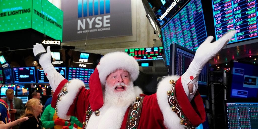 Stock market today: Santa Claus rally kicks off with near-400 point gains for Dow Jones