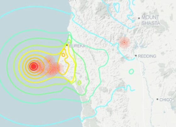 Tsunami warnings in California and Oregon lifted after 7.0-magnitude earthquake