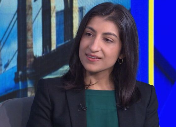 FTC Chair Lina Khan hopes Facebook and Amazon won't get a 'sweetheart deal' from Trump 2.0