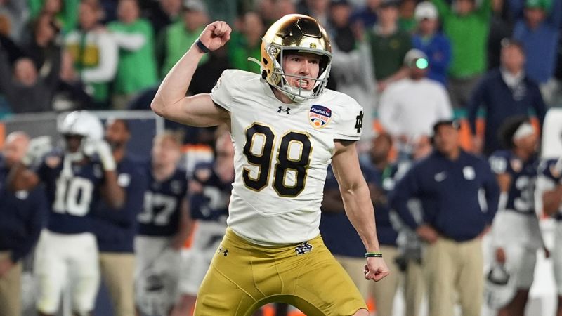 Notre Dame wins a classic against Penn State to earn a chance at college football’s national championship | CNN