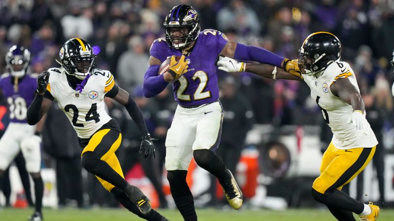 Ravens bully the Steelers in the first half and don’t look back in 28-14 wild-card victory | CNN