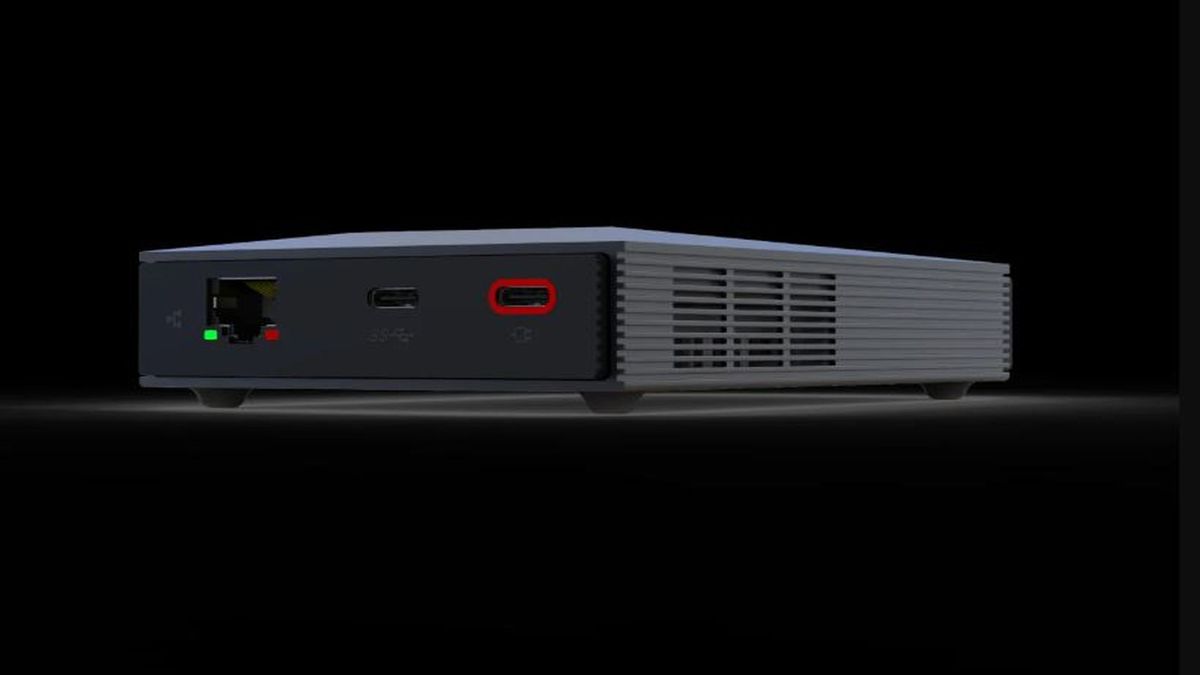 Could this be Lenovo’s first NAS? A proof of concept for network-attached storage has emerged, featuring two Type-C connectors and a dedicated Ethernet port