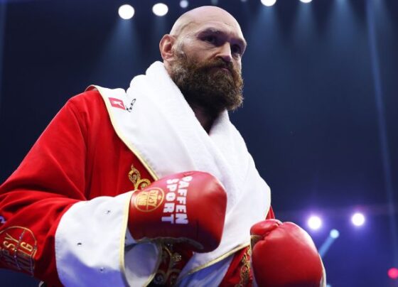 Fury (right) lost to Usyk (left) in their rematch in December, 2024.