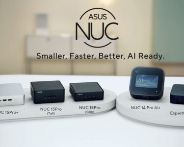 Asus teases new NUC mini PC ranges at CES 2025 – including a quirky updated Copilot-ready device