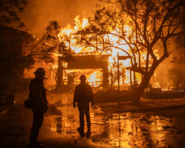 Pacific Coast Highway fire