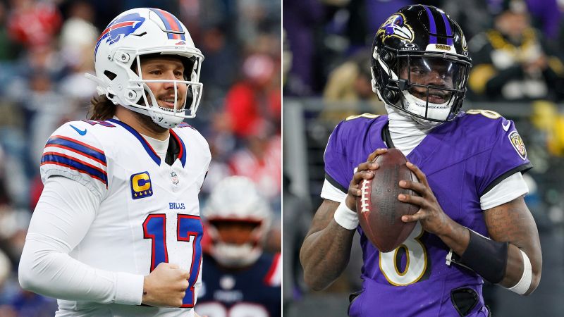 Josh Allen vs. Lamar Jackson: The greatest divisional playoff matchup ever | CNN