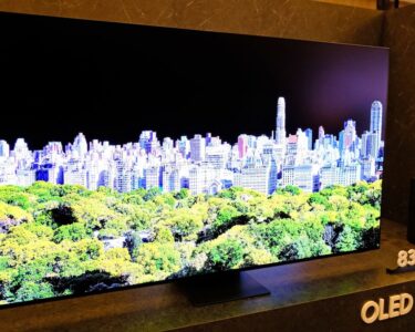 Samsung says all sizes of the S95F OLED TV will hit 4,000 nits of brightness – even the W-OLED one