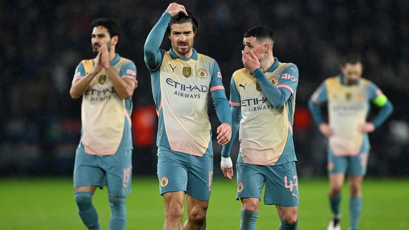 Manchester City on brink of Champions League elimination after spectacular collapse against PSG | CNN